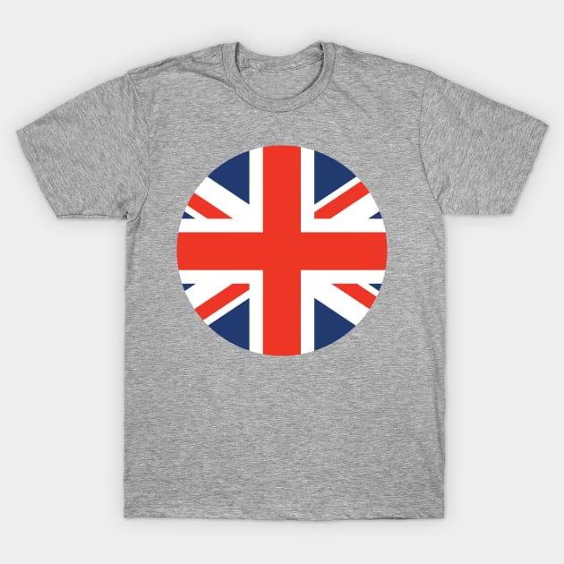 UK Flag T-Shirt by greenoriginals